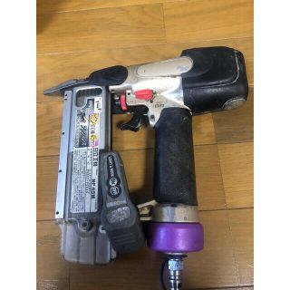 ヒタチ(日立)の日立工機　ピンタッカー　NP45 メンテナンス済み(工具/メンテナンス)