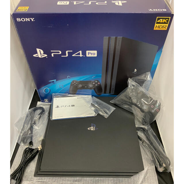 PS4 Pro ジェットブラック 1TB 新品未開封-