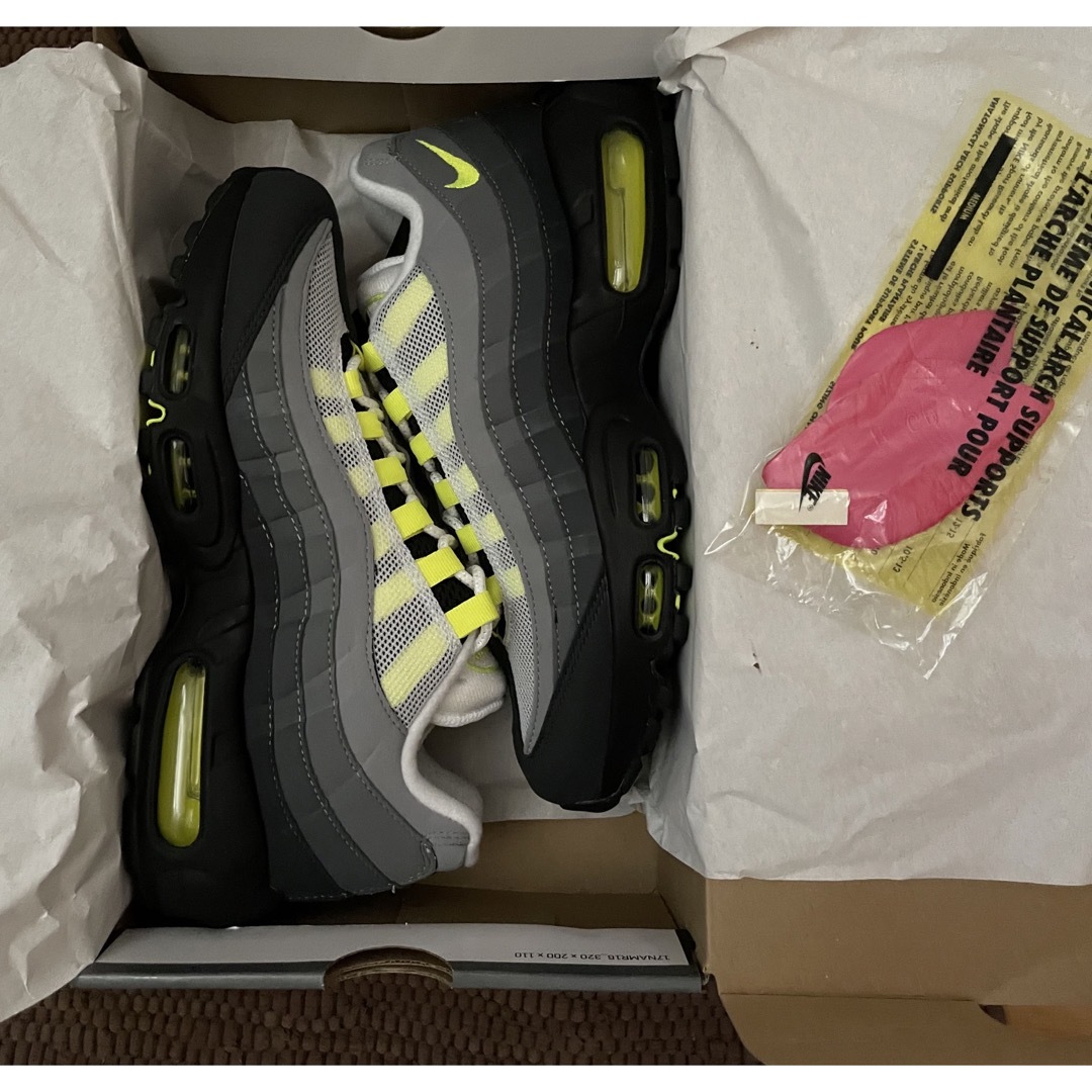 AIR MAX 95 OG NEON YELLOW 2020 【25.5】