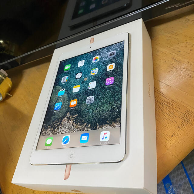 極美品　iPad mini2 16GB セルラー　レアiOS10搭載