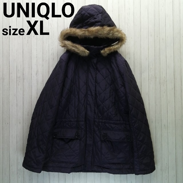 UNIQLO(ユニクロ)の【断捨離】ユニクロ　キルティングジャケット レディース　XLサイズ レディースのジャケット/アウター(ナイロンジャケット)の商品写真