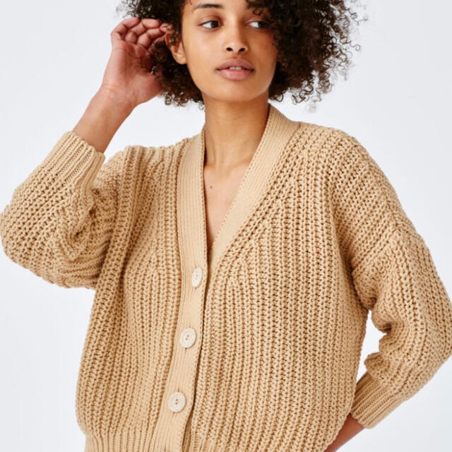 Ron Herman(ロンハーマン)の専用 ☆babaa  cardigan woman no18 clay pot レディースのトップス(ニット/セーター)の商品写真