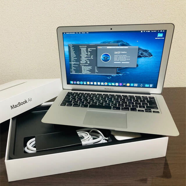 値下げ　美品　MacBook air 13インチ　2012 SSD 512GB