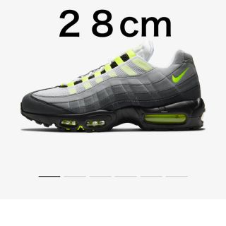 ナイキ(NIKE)の２８cm NIKE AIR MAX95 イエローグラデ(スニーカー)