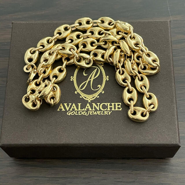 AVALANCHE(アヴァランチ)の10k パフグッチデザイン　ネックレス メンズのアクセサリー(ネックレス)の商品写真