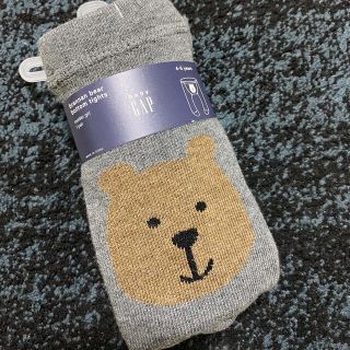 ギャップ(GAP)の新品★ギャップ　くまさんタイツ　4-5★(靴下/タイツ)