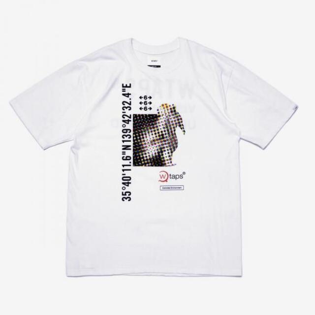 W)taps(ダブルタップス)の20SS WTAPS DCLXVI Tシャツ WHITE Lサイズ メンズのトップス(Tシャツ/カットソー(半袖/袖なし))の商品写真