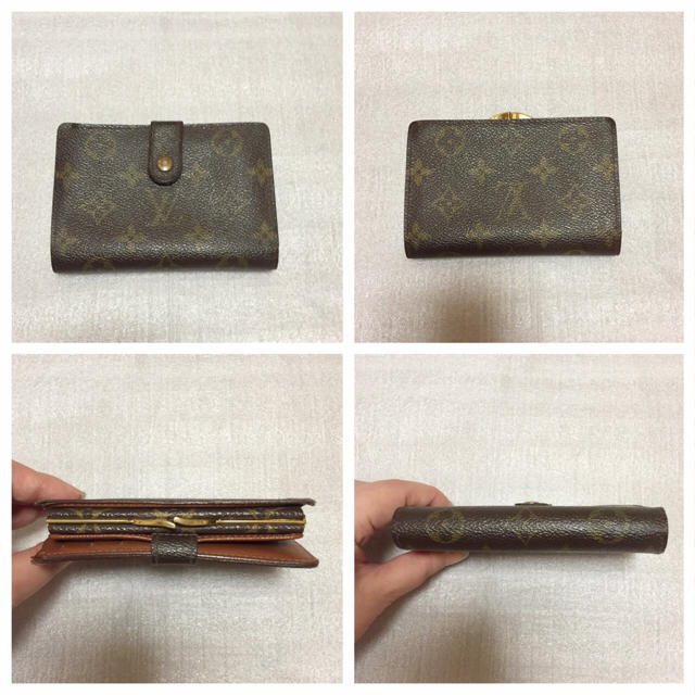 LOUIS VUITTON(ルイヴィトン)のヴィトン 2つ折り がま口 財布 レディースのファッション小物(財布)の商品写真