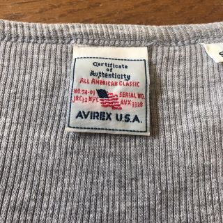 アヴィレックス(AVIREX)のAVIREX ロンT 即購入可☆(Tシャツ/カットソー(七分/長袖))