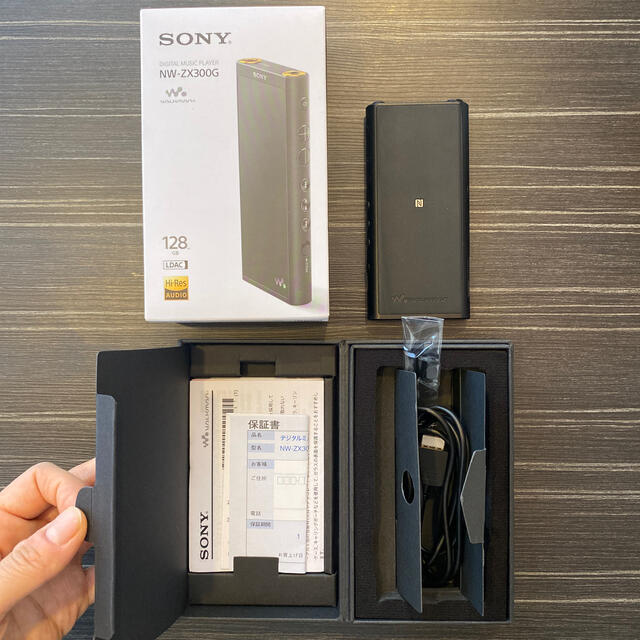 SONY - 美品 ソニー ウォークマン ZXシリーズ NW-ZX300G 128GB の通販