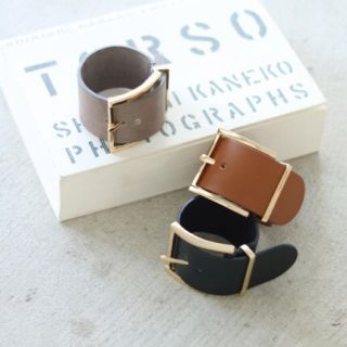 トゥデイフル(TODAYFUL)のLeatherBelt Bracelet(ブレスレット/バングル)