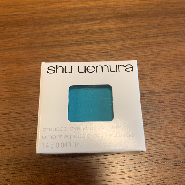 shu uemura(シュウウエムラ)のシュウウエムラ 569プレスドアイシャドー　ブルーグリーン569 コスメ/美容のベースメイク/化粧品(アイシャドウ)の商品写真
