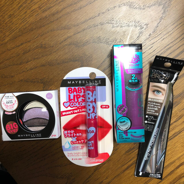 MAYBELLINE(メイベリン)のメイベリン コスメセット⭐️ コスメ/美容のベースメイク/化粧品(マスカラ)の商品写真