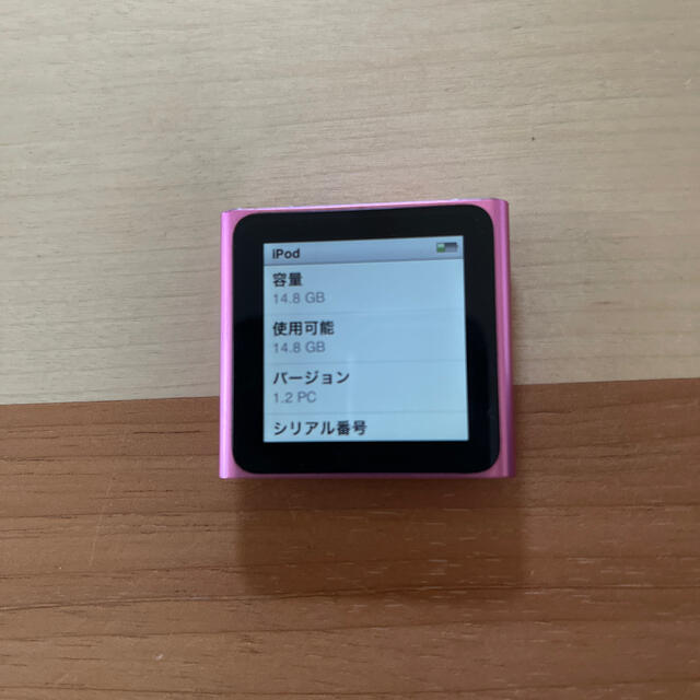 Apple(アップル)のiPodnano 第6世代　16GB スマホ/家電/カメラのオーディオ機器(ポータブルプレーヤー)の商品写真