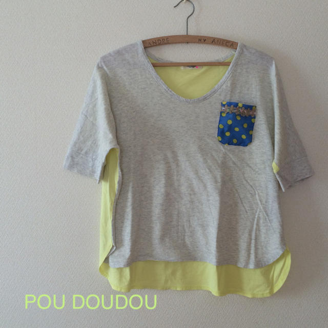 POU DOU DOU(プードゥドゥ)のPOU DOUDOU☆Tシャツ レディースのトップス(Tシャツ(半袖/袖なし))の商品写真