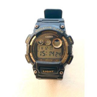 カシオ(CASIO)のCASIO W-735H　カシオ スタンダード デジタル バイブレーション機能(腕時計(デジタル))