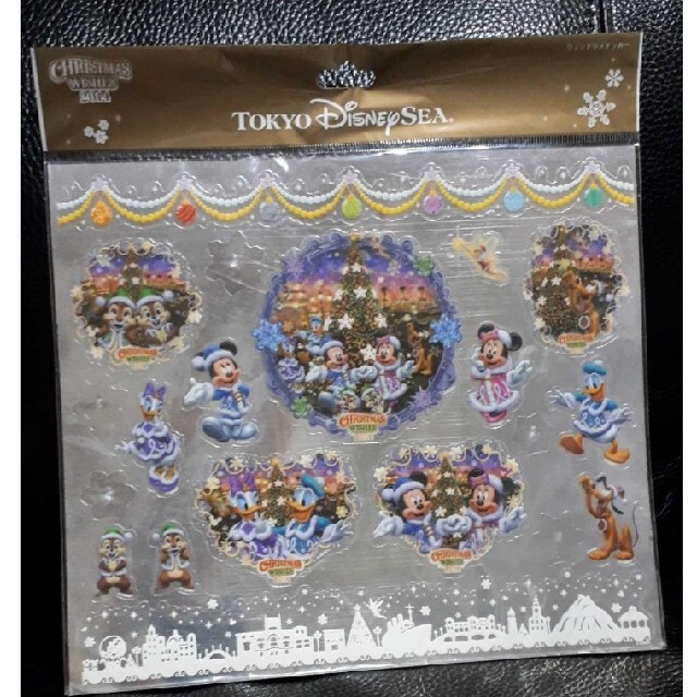 Disney(ディズニー)の【新品未開封】★Disney Christmas2014/ウィンドウステッカー インテリア/住まい/日用品のインテリア小物(その他)の商品写真