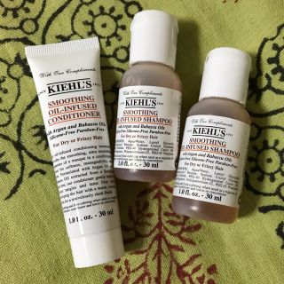 キールズ(Kiehl's)のキールズ  シャンプー&コンディショナー 3点セット(シャンプー/コンディショナーセット)