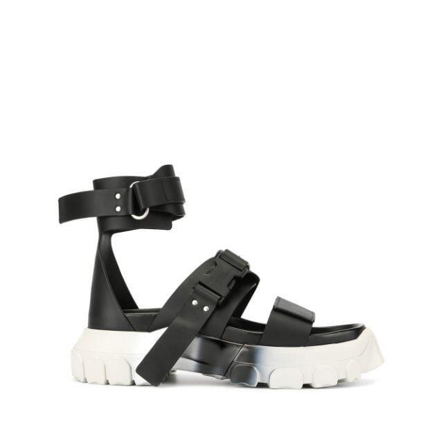 Rick Owens(リックオウエンス)のRICK OWENS Ankle Strap Sandals メンズの靴/シューズ(サンダル)の商品写真