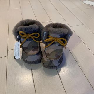 アグ(UGG)の新品未使用　UGG アグ　ベビーブーツ　カモフラ　12.5センチ(ブーツ)