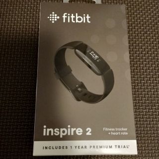 【新品未開封】fitbit  inspire2　ブラック(その他)