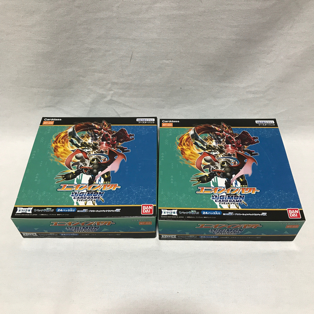 デジモンカードゲーム ユニオンインパクト 1カートン BT-03 新品