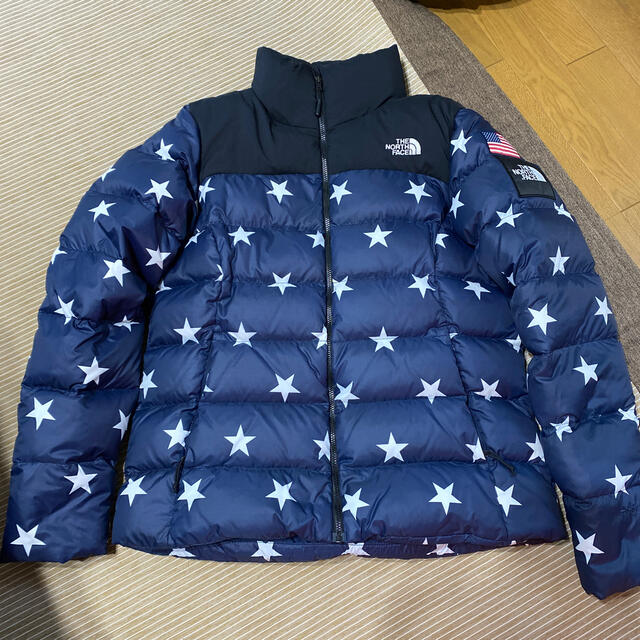 THE NORTH FACE ヌプシ　ダウン　星条旗　レディース  Mレディース