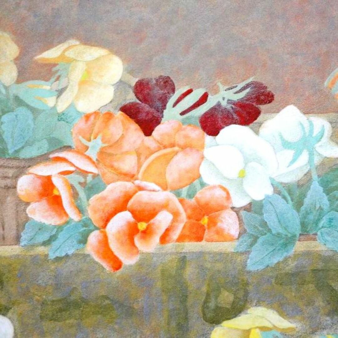 作品名 「鉄線」 岩絵の具 日本画 東山魁夷の流派 - www 作品名 「鉄線」 岩絵の具 日本画 東山魁夷の流派 - www