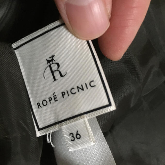 Rope' Picnic(ロペピクニック)のロペピクニック　ガウチョパンツ　カーキ レディースのパンツ(カジュアルパンツ)の商品写真