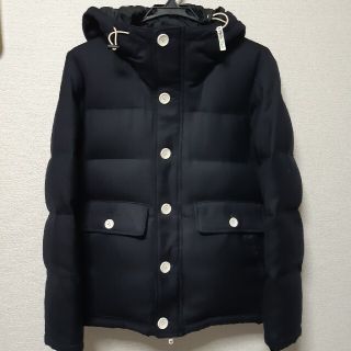 ビームス(BEAMS)の【最終価格美品】BEAMS　ダウンジャケット　ネイビー(ダウンジャケット)