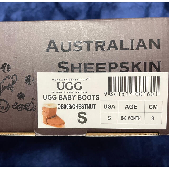 UGG(アグ)の新品未使用　UGG BABY BOOTS キッズ/ベビー/マタニティのベビー靴/シューズ(~14cm)(ブーツ)の商品写真