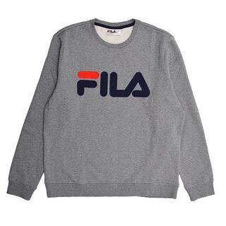 フィラ(FILA)のFILA BIGロゴスウェット　グレー　Mサイズ　　トレーナー　未使用(スウェット)