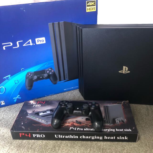 PlayStation4 Pro 本体 1TB スタンド付