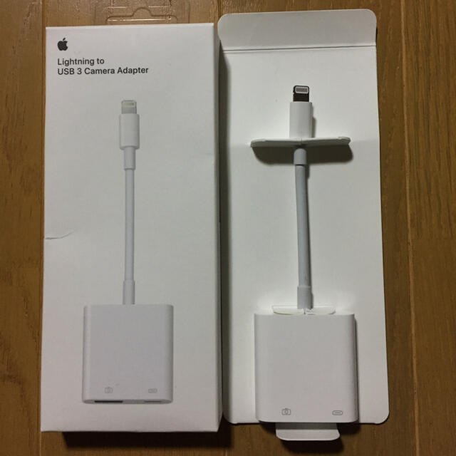 APPIe lightening to USB3カメラアダプタ