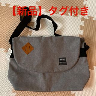 アネロ(anello)の【新品】anell ショルダーバッグ　グレー(ショルダーバッグ)