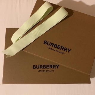 バーバリー(BURBERRY)のBurberry 空箱　２箱セット(ショップ袋)