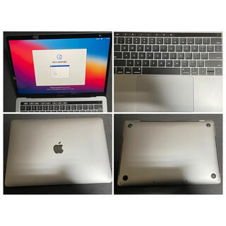 アップル(Apple)のMacBook pro 13インチ 2018 USキー(ノートPC)