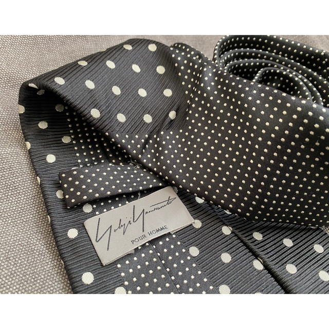 【YOHJI YAMAMOTO POUR HOMME】Dot Necktie