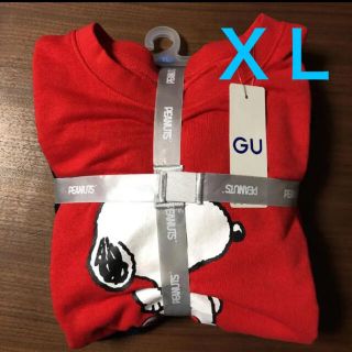 ジーユー(GU)のGU スヌーピー  スウェットセット　ＸＬ(スウェット)