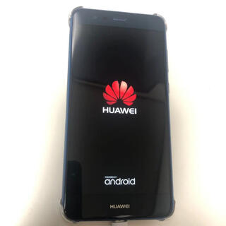 ファーウェイ(HUAWEI)のHUAWEI P10 lite Blue 32 GB SIMフリー　美品(スマートフォン本体)
