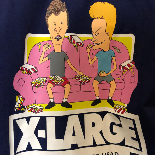 XLARGE(エクストララージ)のエクストララージ  Beavis and Butt-Head コラボ　Sサイズ メンズのジャケット/アウター(ナイロンジャケット)の商品写真