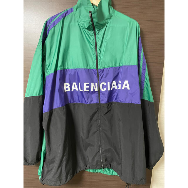 お得な特別割引価格） Balenciaga バレンシアガ ウインドブレーカー トラックジャケット サイズ44 ナイロンジャケット 