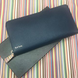 ポールスミス(Paul Smith)の新品未使用　ポールスミス　長財布（ネイビー）(長財布)