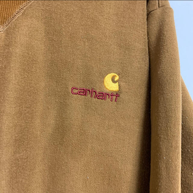 carhartt(カーハート)のcarhartt カーハート  スウェット　90年代ロゴ復刻 メンズのトップス(スウェット)の商品写真