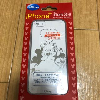 ディズニー(Disney)のミッキー&ミニーiPhone5/5s対応ケース(iPhoneケース)