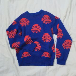 ジョイリッチ(JOYRICH)のJOYRITCH ジョイリッチ UFOモチーフ ニット 宇宙 ビビッドカラー (ニット/セーター)