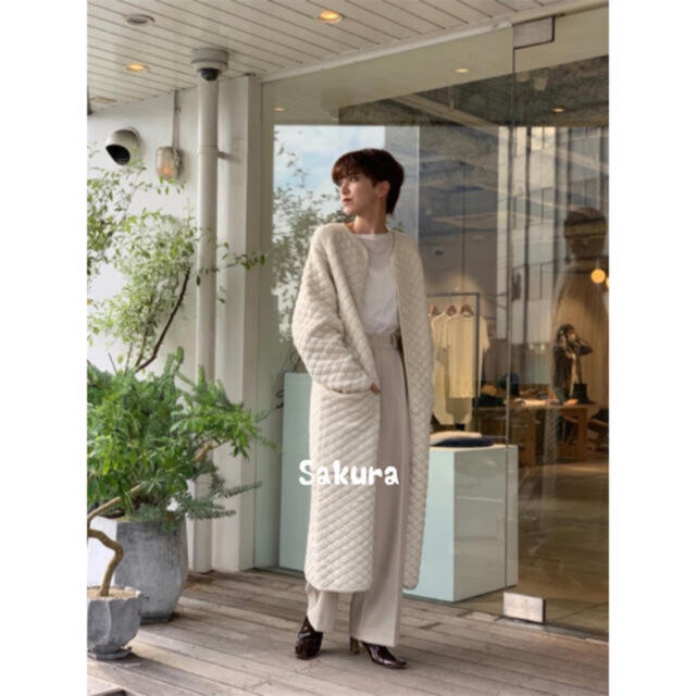 ネットオンラインストア TODAYFUL 新品 大人気 完売 Quilting Knit Coat