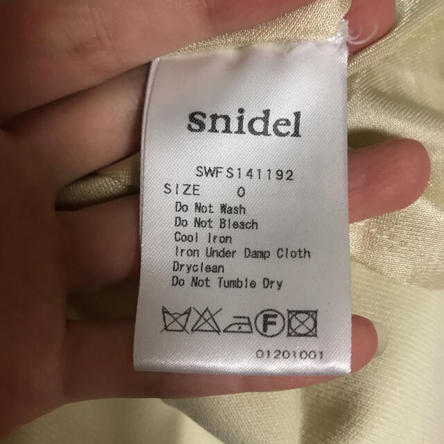 SNIDEL(スナイデル)の【最終値下】スナイデル　ミニスカート レディースのスカート(ミニスカート)の商品写真