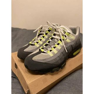 ナイキ(NIKE)のエアマックス95  イエローグラデ　28(スニーカー)