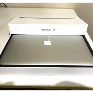 アップル(Apple)のMacBook pro retina 15インチ mid2015 i7 16GB(ノートPC)